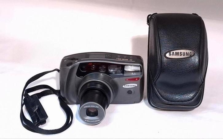 Samsung AF Zoom 105S Analoog Compact Fotocamera Kleinbeeld, Audio, Tv en Foto, Fotocamera's Analoog, Zo goed als nieuw, Compact