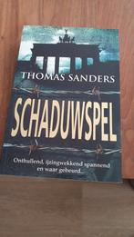 T. Sanders - Schaduwspel, Ophalen of Verzenden, Zo goed als nieuw, T. Sanders
