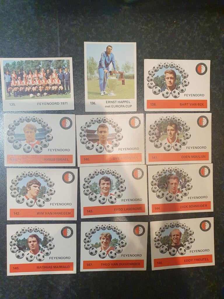 Monty Gum 1971 - Feyenoord (19 st.), Ophalen of Verzenden, Nieuw