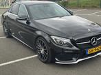 Mercedes-Benz C-Klasse C180 AMG pakket, Auto's, Mercedes-Benz, Automaat, 1800 kg, Zwart, Zwart