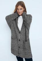 Massimo Dutti vest / jas zw/w/grijs M/L, Ophalen of Verzenden, Zo goed als nieuw, Maat 38/40 (M), Grijs