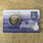 Letland 2017: Latgale Coincard, Postzegels en Munten, Munten | Europa | Euromunten, Ophalen of Verzenden, Overige landen, 2 euro