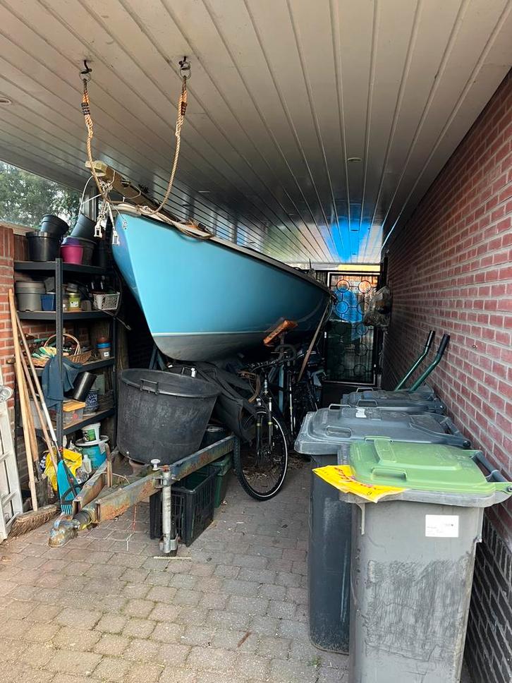 Randmeer Classic 6,50 meter te koop, Watersport en Boten, Open zeilboten, Gebruikt, Randmeer, 6 meter of meer, Polyester, Buitenboordmotor