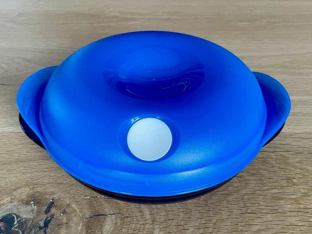 Tupperware MicroPop 700 ml blauw, Huis en Inrichting, Keuken | Tupperware, Ophalen of Verzenden, Nieuw, Blauw
