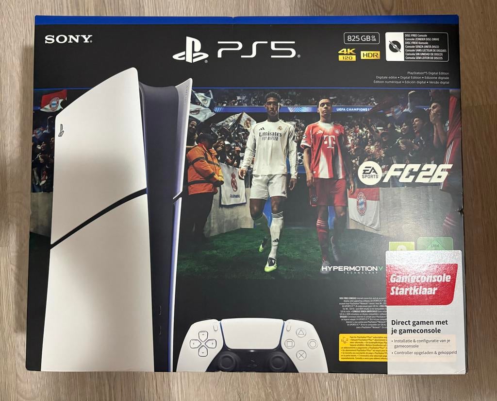 PlayStation 5 Digital + EA Sports FC 26 Bundle, Ophalen of Verzenden, Nieuw, Playstation 5 Digital