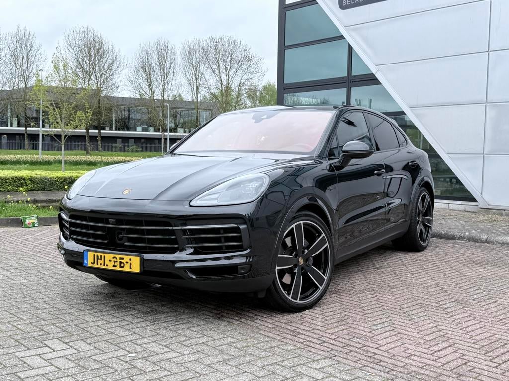 Porsche Cayenne Coupe 3.0 V6 462pk E-hybrid 2022 Zwart, Auto's, Porsche, Particulier, Cayenne, 360° camera, 4x4, ABS, Achteruitrijcamera