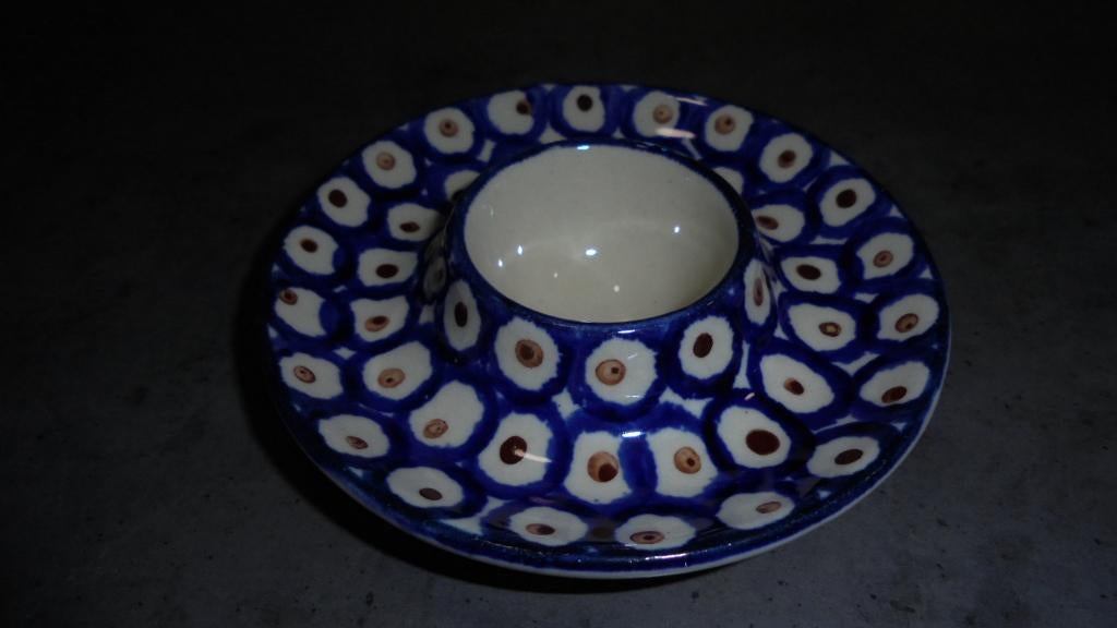 nieuw, pools keramiek BUNZLAU eierdop, Keramiek, Overige typen, Nieuw, Ophalen of Verzenden