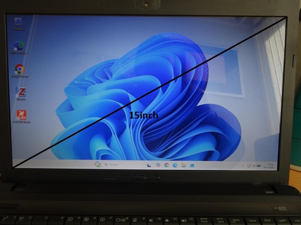 Laptop Asus, Ophalen, 15 inch, Intel i3, SSD