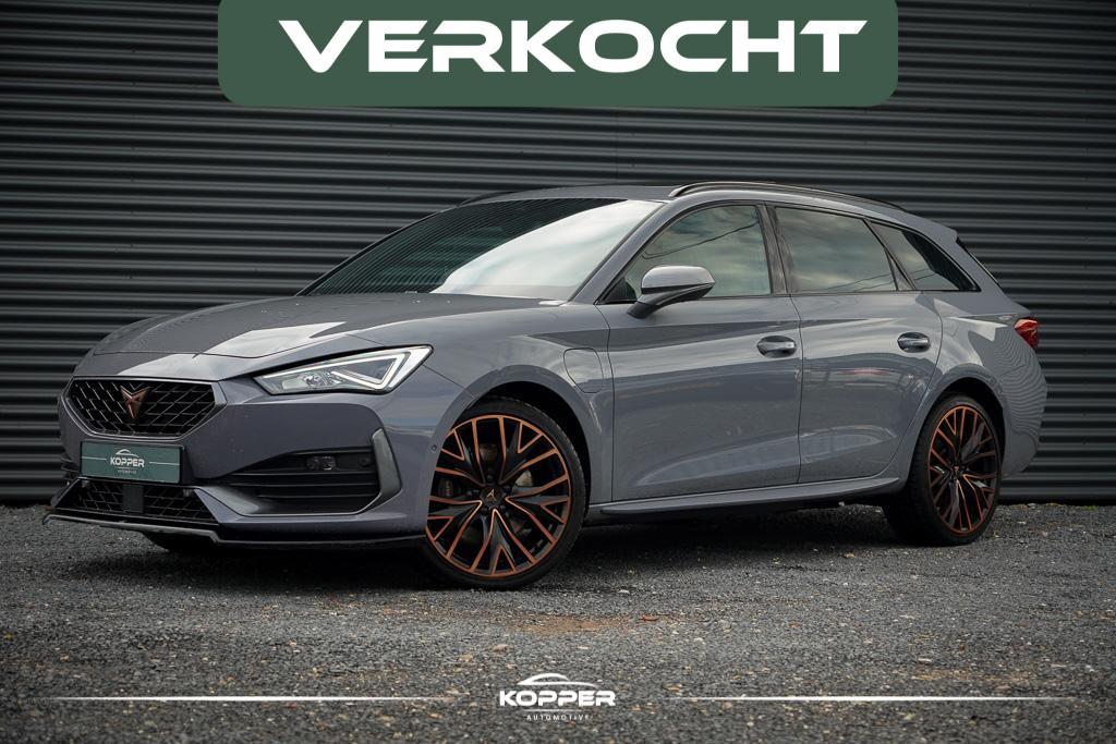 CUPRA Leon Sportstourer 1.4 e-Hybrid VZ Copper Edition / Pan, 77 km/l, Gebruikt, 4 cilinders, Leon