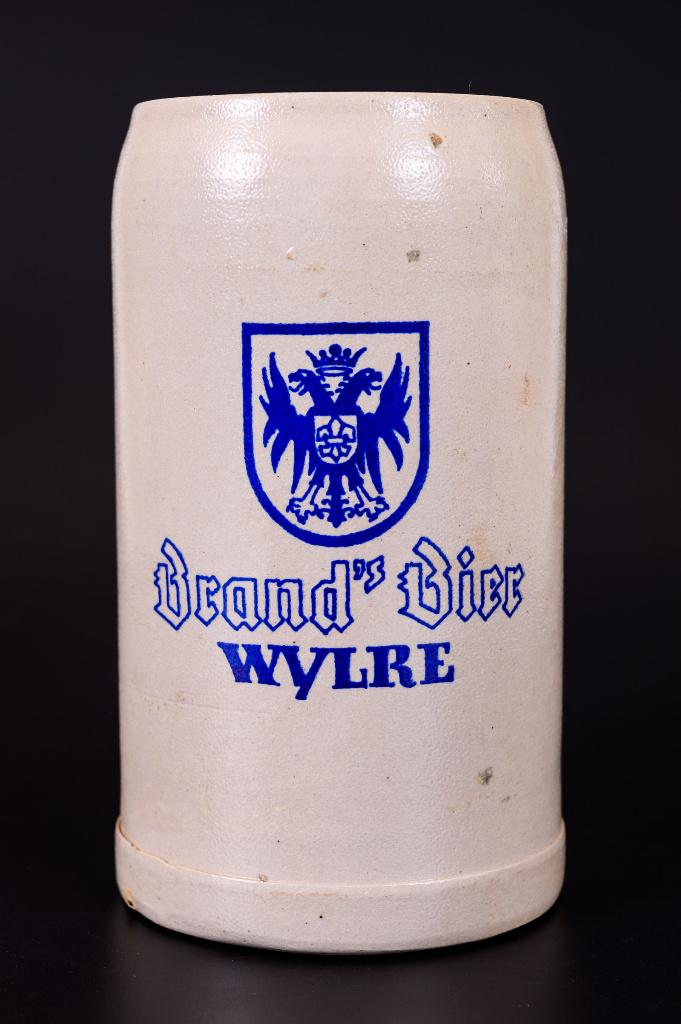 Brand's bier, 1 liter bierpul, Verzamelen, Ophalen of Verzenden, Gebruikt, Pul(len), Brand