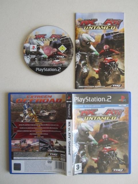 MX Rider - MX vs ATV PS2 Playstation 2, Racen en Vliegen, 2 spelers, Ophalen of Verzenden, Zo goed als nieuw