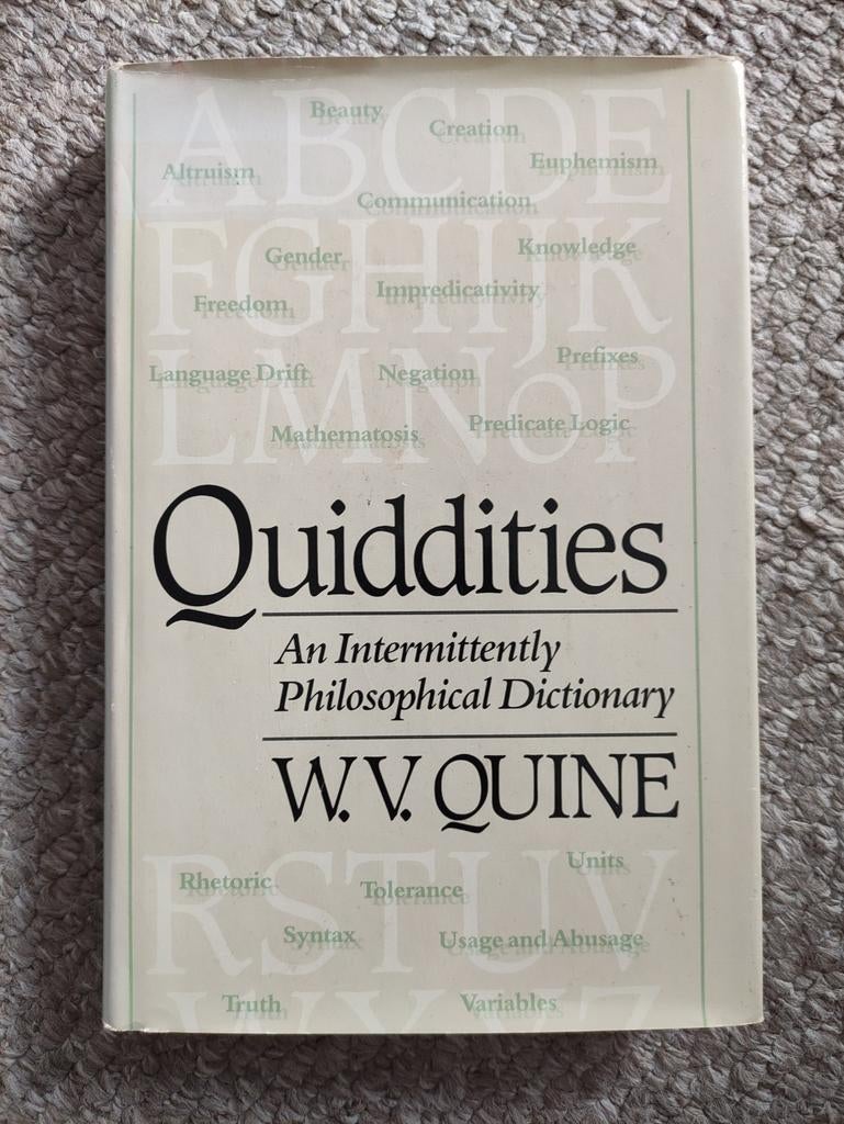 Quiddities philisophical dictionary, Ophalen of Verzenden