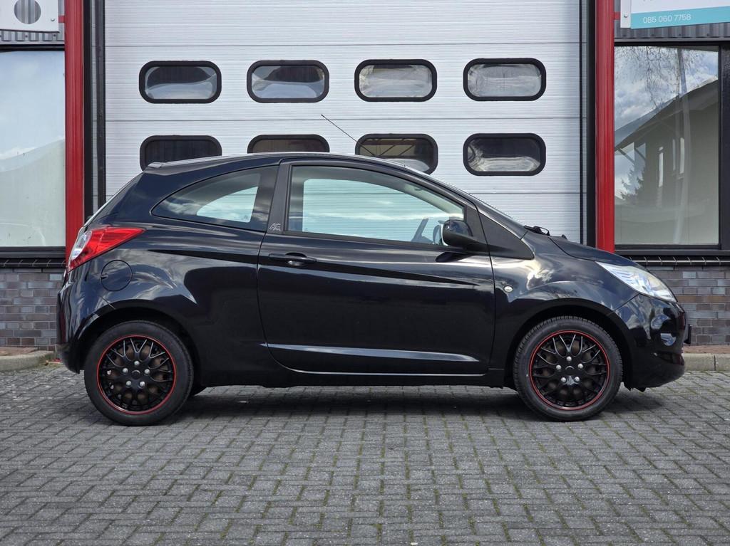 Ford Ka 1.2 Limited Airco/AUX/Lange APK/Stuurbekrachtiging, Auto's, Ford, Voorwielaandrijving, Stof, Gebruikt, 4 cilinders