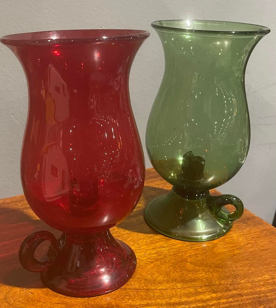 2x seinlamp bakboord stuurboord scheepslantaarn ZELDZAAM, Ophalen of Verzenden