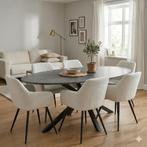 IKEA Mariedamm tafel ovaal, Ophalen, Overige materialen, 100 tot 150 cm, Zo goed als nieuw