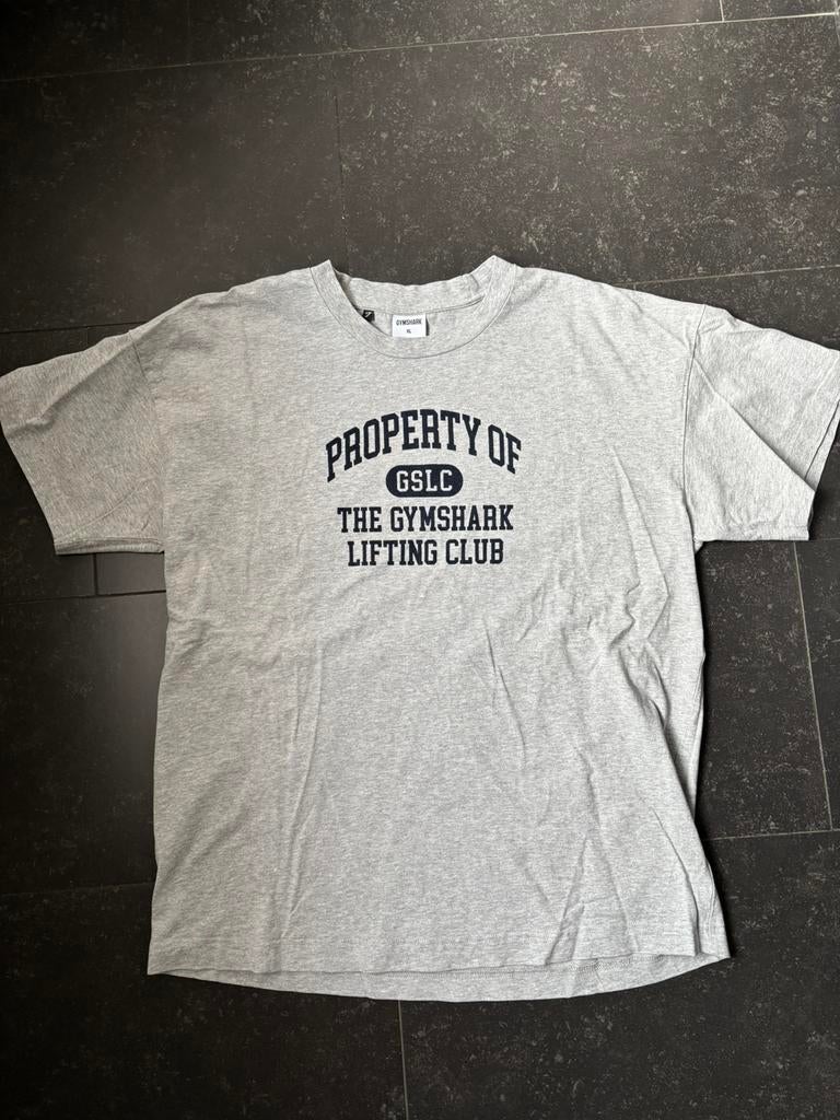 Grijs Gymshark t-shirt, maat XL, Kleding | Heren, Maat 56/58 (XL), Ophalen of Verzenden, Zo goed als nieuw, Grijs