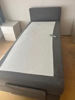 Elektrische boxspring, heeft altijd een topper op gelegen., Ophalen, Gebruikt, 90 cm, Eenpersoons