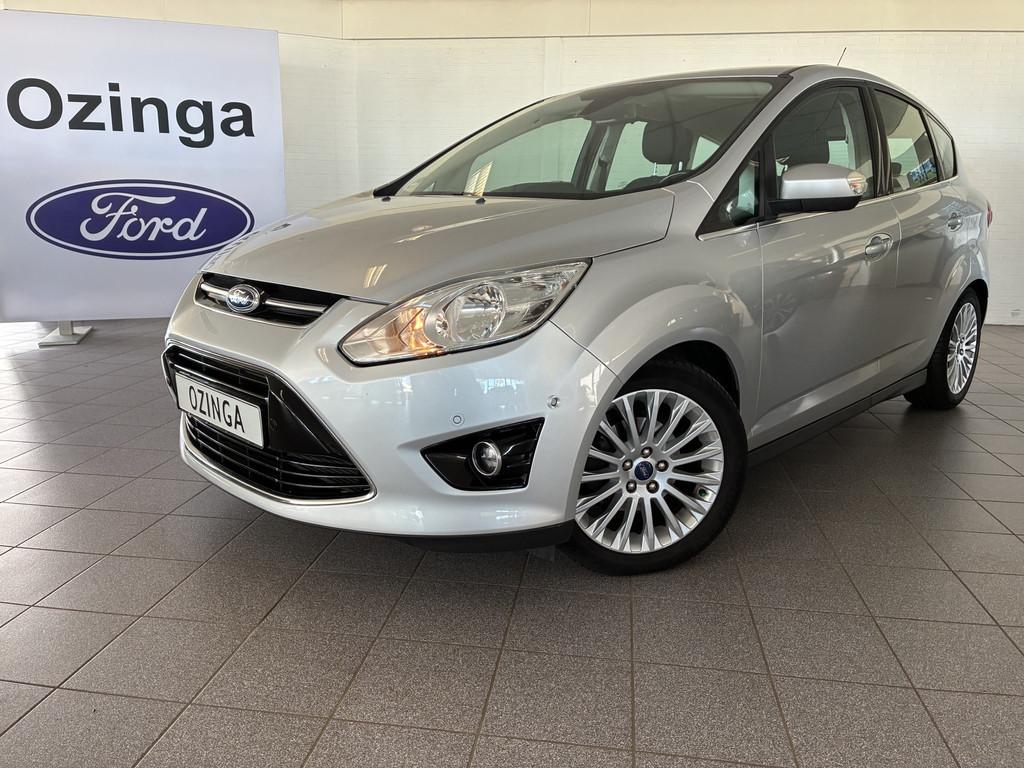 Ford C-MAX 125 pk Titanium Hoogzitter- nwe distributieriem!, Auto's, Euro 5, Gebruikt, Navigatiesysteem, Origineel Nederlands