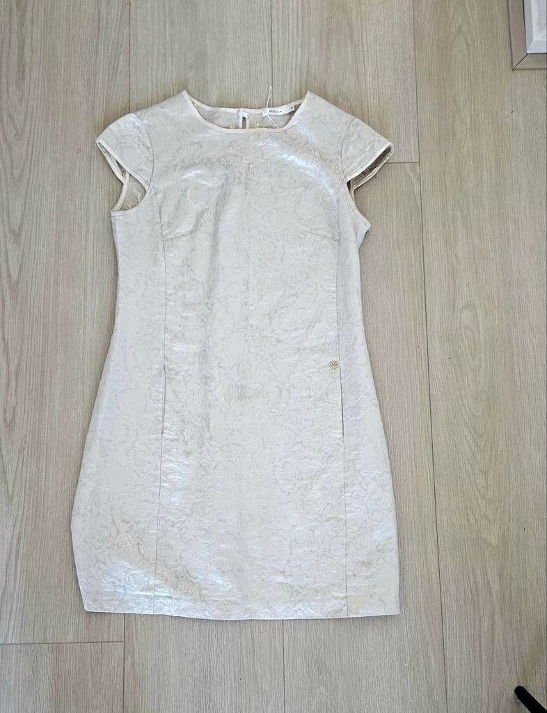 Creme jurk Kocca, Kleding | Dames, Maat 38/40 (M), Wit, Kocca, Ophalen of Verzenden