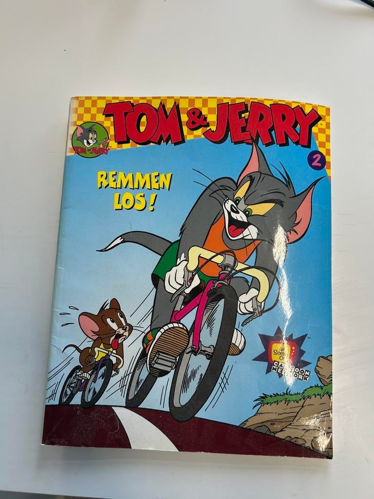 Tom en jerry remmen los stripboek, Boeken, Stripboeken, Eén stripboek, Ophalen, Zo goed als nieuw