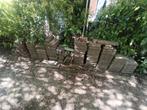 Ca 40 stoeptegels gratis, Tuin en Terras, Tegels en Klinkers, Ophalen, Gebruikt, Beton, Terrastegels