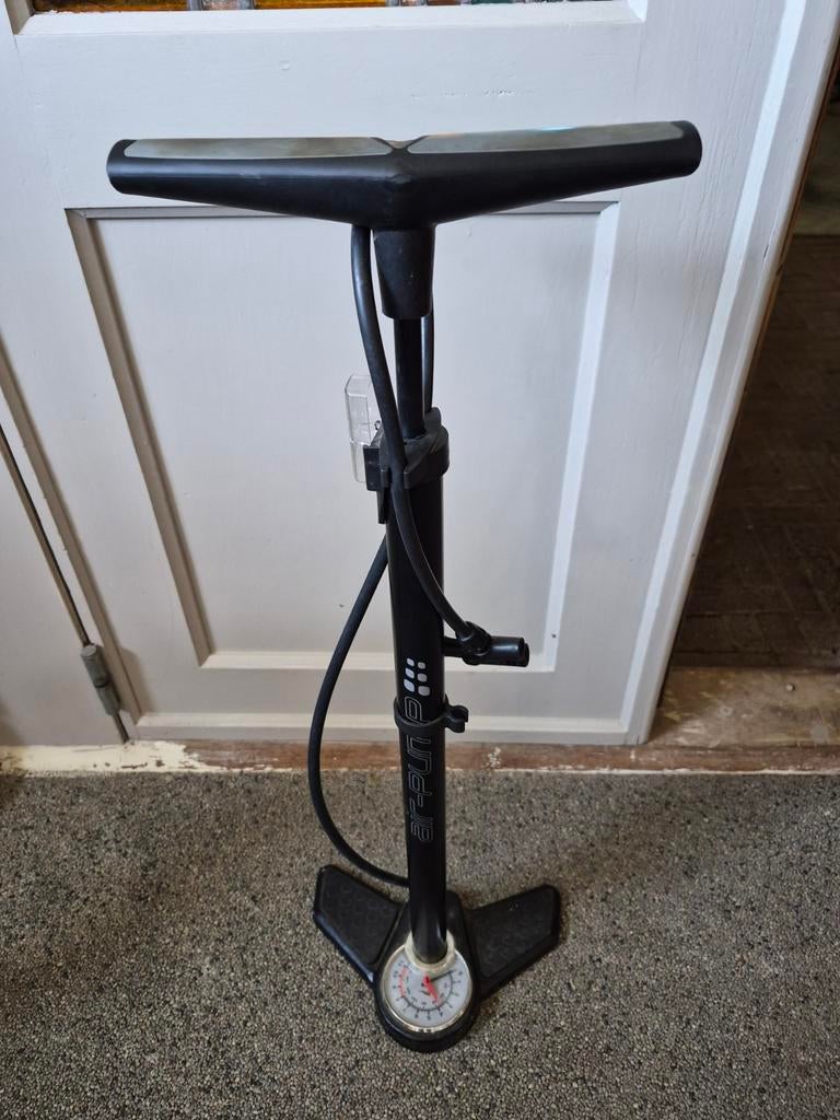 Zwarte Air-Pump Fiets Pomp met Drukmeter, Ophalen of Verzenden