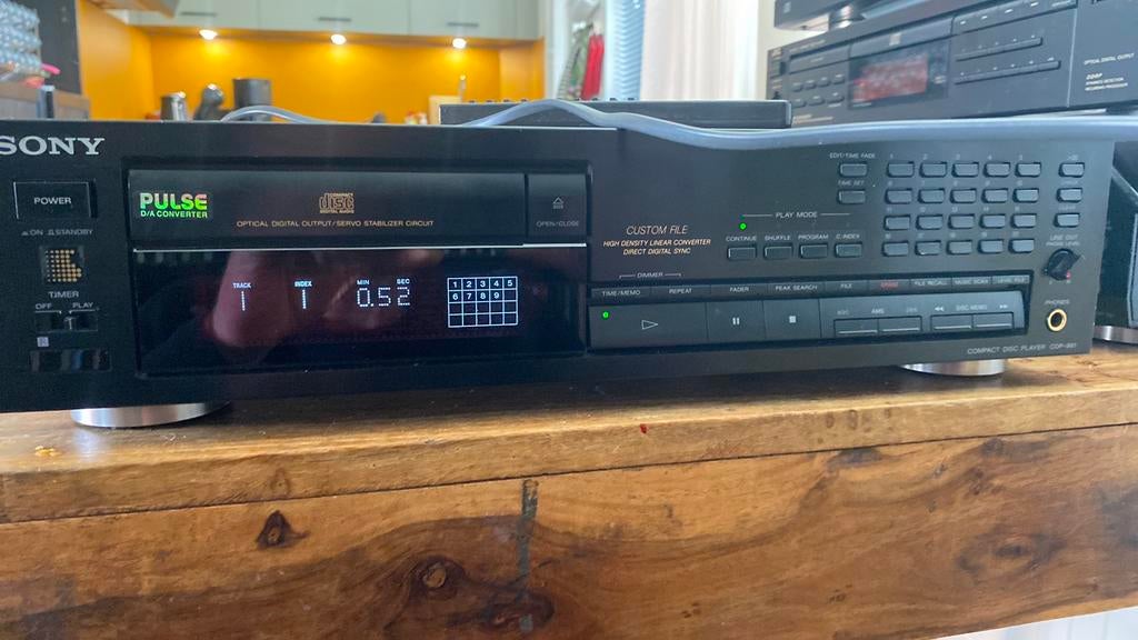 Sony CDP-991 cd speler, Ophalen, Gebruikt, Sony