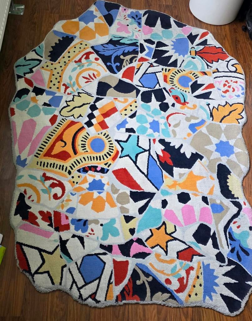 IKEA STUNSIG Tapijt - Speciaal Ontwerp - 190x140 cm, Ophalen, Gebruikt, 100 tot 150 cm, 150 tot 200 cm