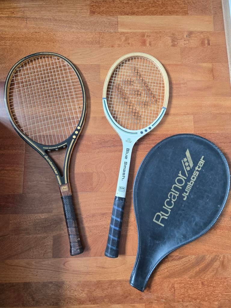 2 houten Rucanor tennisrackets, Sport en Fitness, Tennis, Ophalen of Verzenden