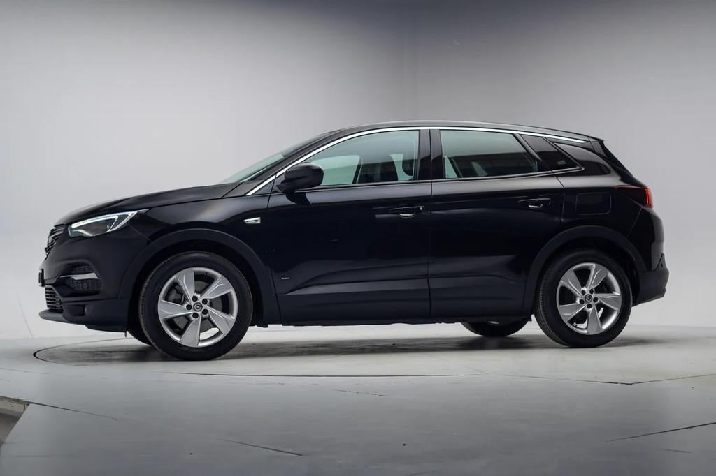 Opel Grandland X 1.6 Hybrid 225 Elegance [ Trekhaak Navi Cam, Auto's, Opel, 4 cilinders, 181 pk, Zwart, Bedrijf