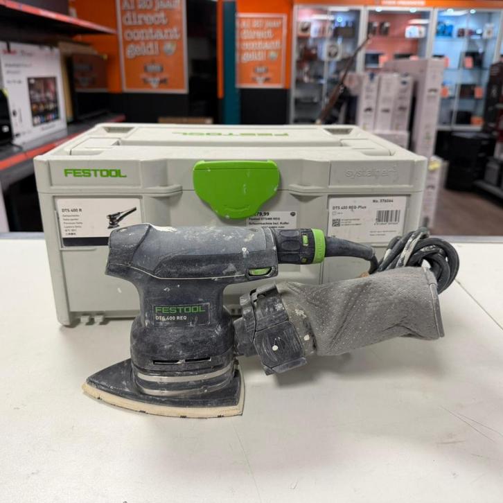Festool DTS400 REQ Schuurmachine Incl. Koffer, Doe-het-zelf en Verbouw, Gereedschap | Schuurmachines, Zo goed als nieuw