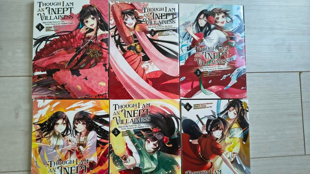 Though I'm an inept villainess manga anime 1 t/m 6, Meerdere comics, Ophalen, Japan (Manga)
