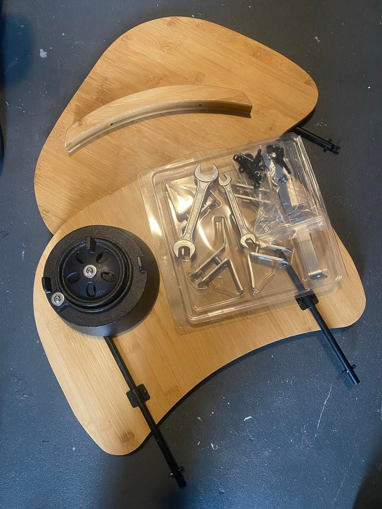 Kamado onderdelen: top vent, zijtafels en houten hendel, Tuin en Terras, Barbecue-accessoires, Ophalen of Verzenden, Nieuw