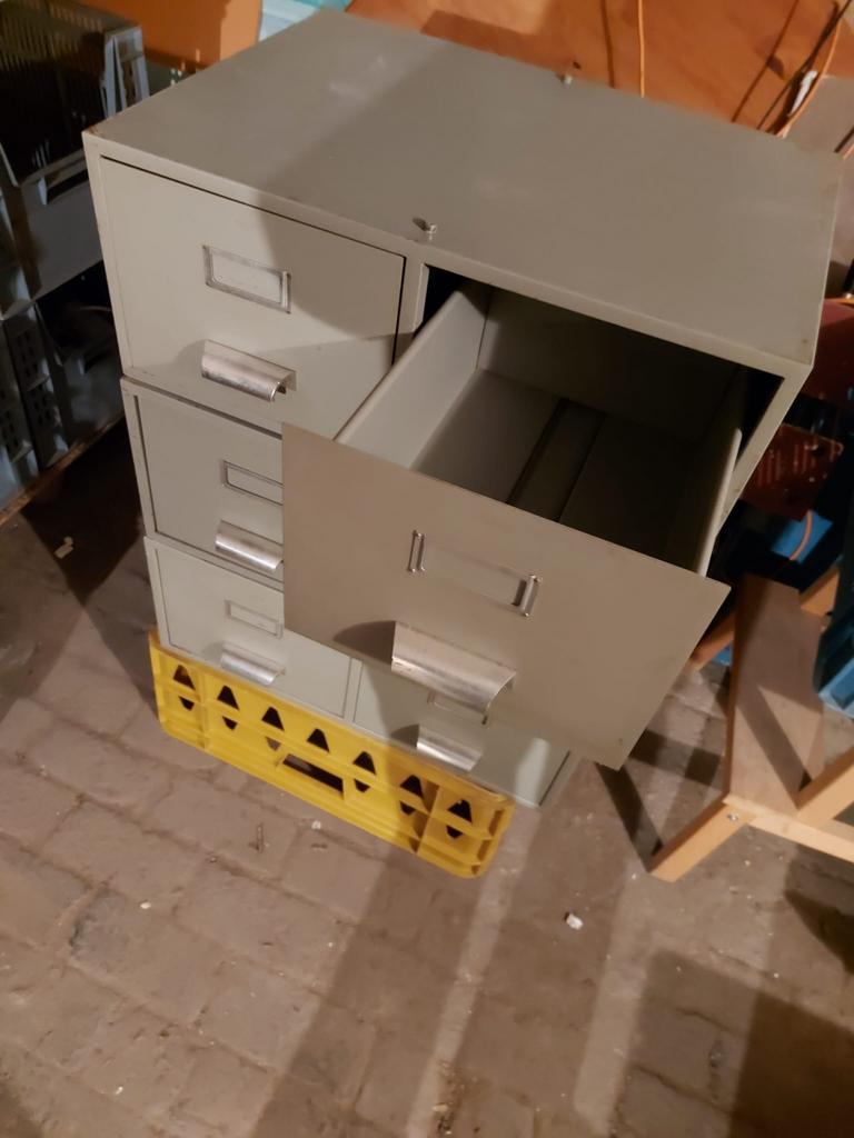 Archiefkast, Ophalen, Minder dan 50 cm, Gebruikt, Minder dan 100 cm