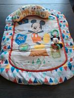 Speelkleed met hoofdkussentje en losse rammelaar. Mickey Mou, Ophalen of Verzenden, Nieuw