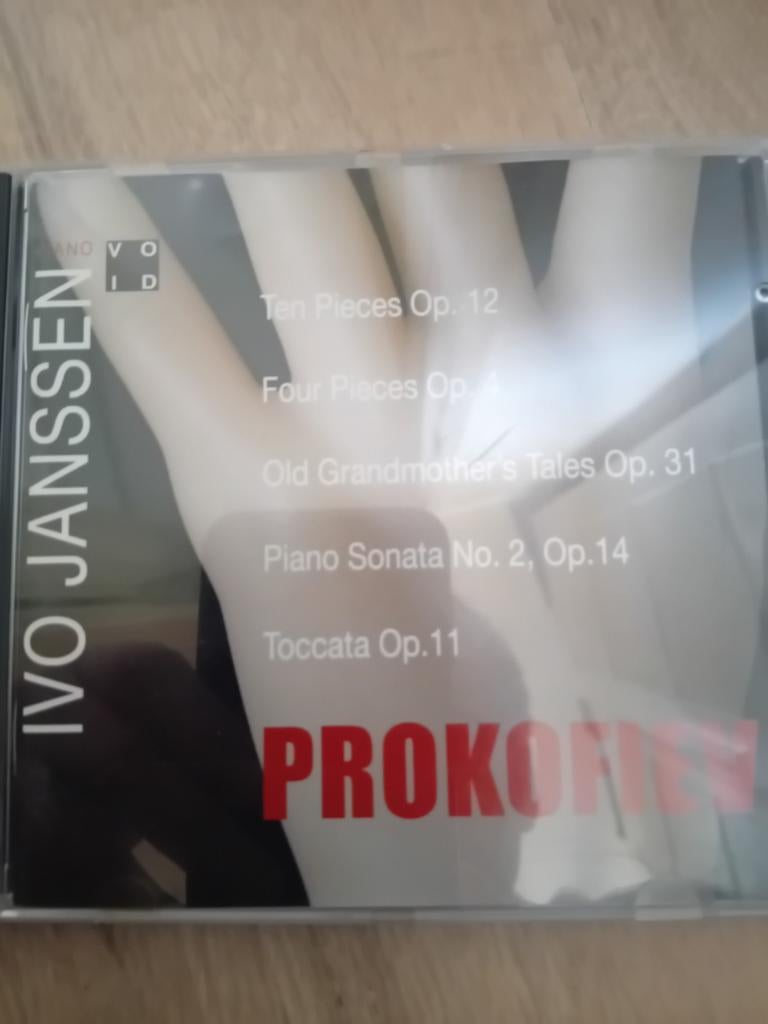 Ivo Janssen speelt Prokofiev - Piano werken op CD, Ophalen of Verzenden, Modernisme tot heden, Gebruikt, Overige typen