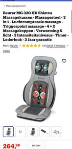 Maasagestoel Beurer, Ophalen, Zo goed als nieuw, Apparaat