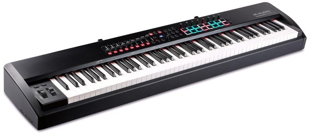 Midi Controller | M-Audio Hammer 88 Pro | ZGAN, 88 toetsen, Zo goed als nieuw, Met midi-aansluiting, Ophalen