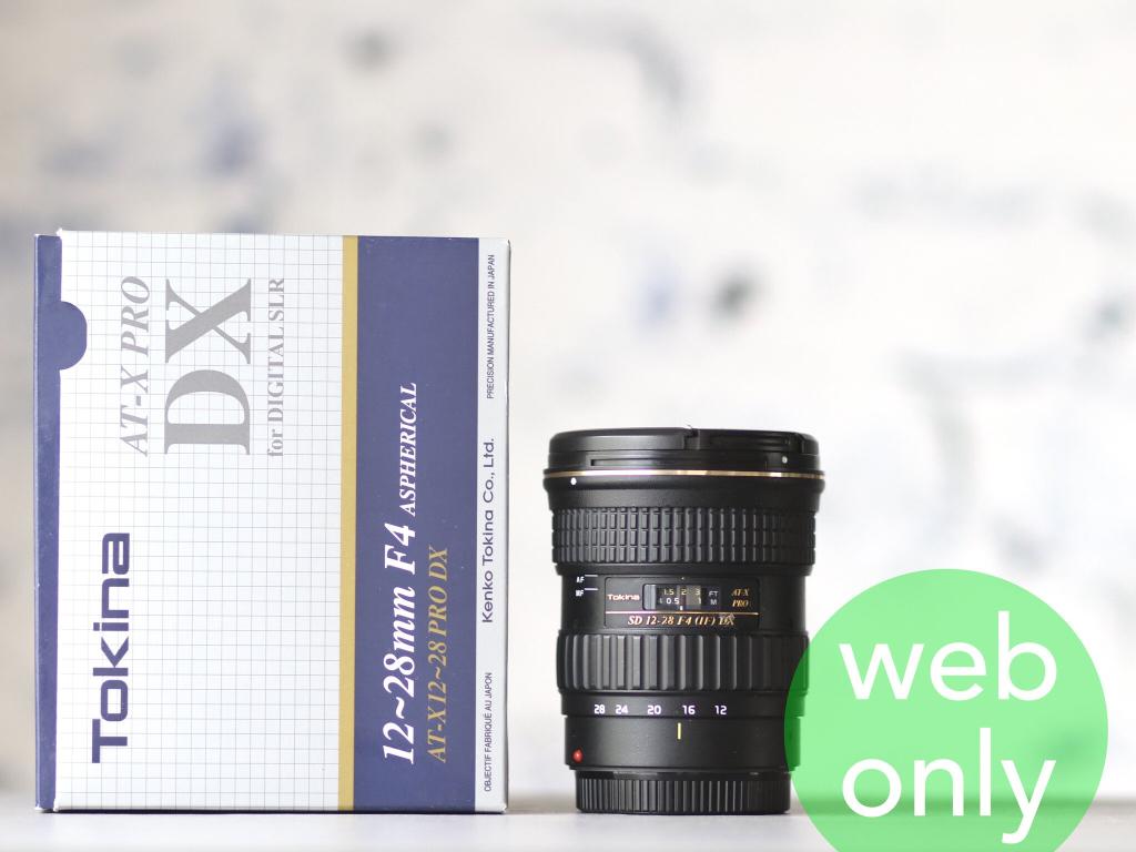 Tokina 12-28mm F/4 AT-X Pro DX (Canon), Niet ingevuld, Verzenden, Niet ingevuld, Groothoeklens