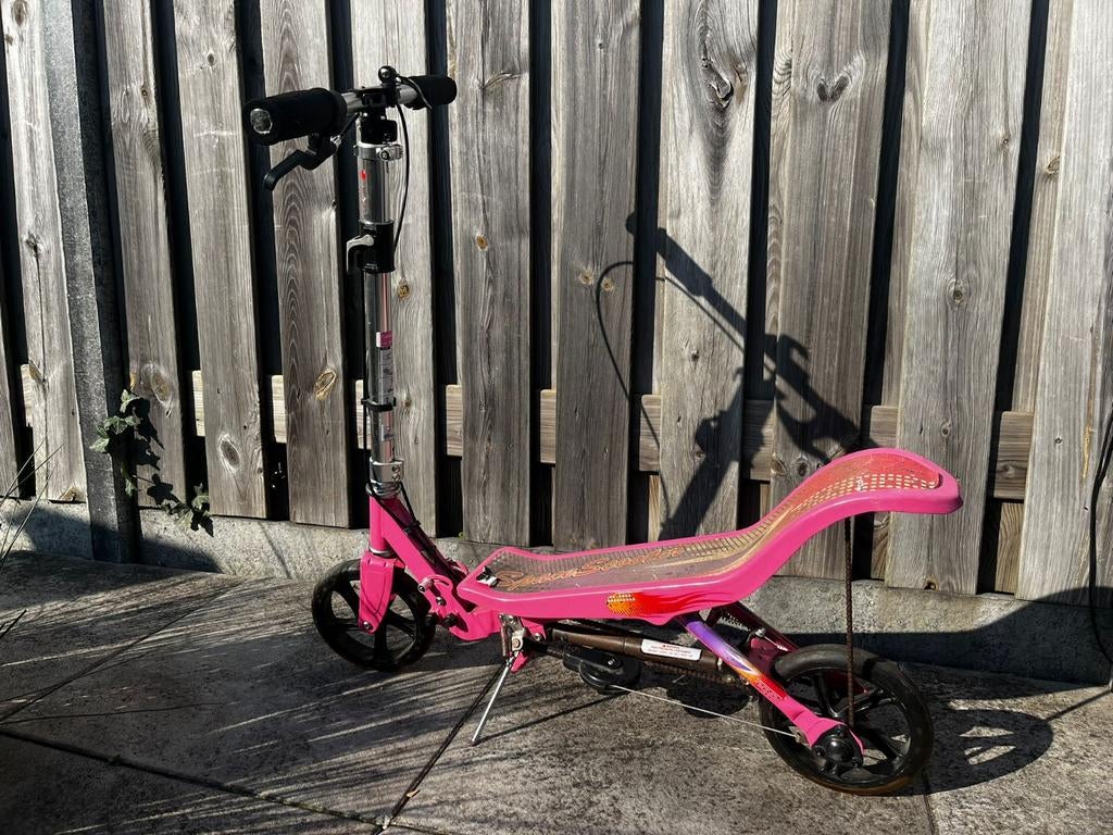 Kickbike step / Space scooter, roze, Fietsen en Brommers, Steps, Ophalen, Gebruikt, Kickbike, Onbekend