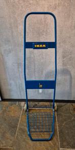 Ikea Frankta steekwagen, trolley, transportkar blauw, Minder dan 60 liter, Ophalen, Gebruikt, Steekwagen