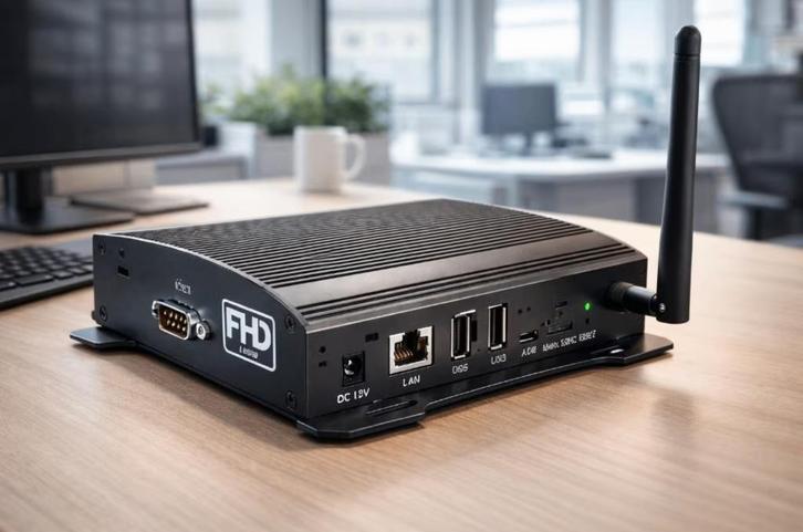 Qbic FHD-100 Box PC – Compleet & Werkend, Computers en Software, Desktop Pc's, Zo goed als nieuw, Onbekend, Ophalen of Verzenden