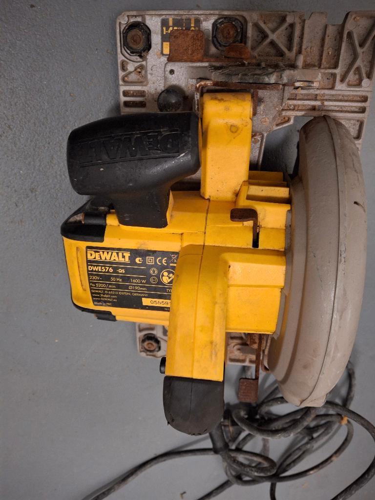 DeWalt Dwe 576 QS    cirkelzaag, Ophalen, Gebruikt, Cirkelzaag, DeWalt