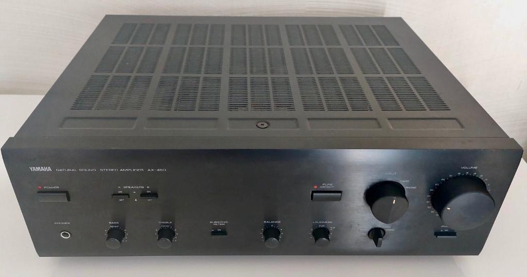 Vintage Audiofile - YAMAHA AX-450, Ophalen, Yamaha, Zo goed als nieuw, 120 watt of meer