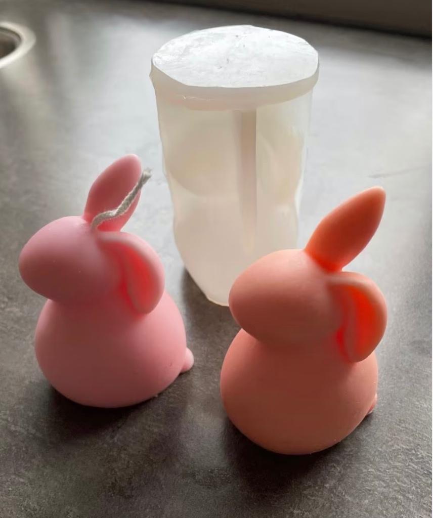 Mal voor kaarsen, zeepjes of epoxy - paashaasje, Ophalen of Verzenden, Nieuw, Overige typen