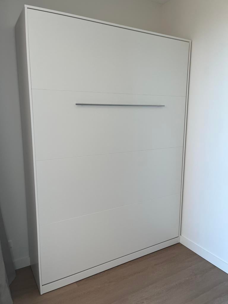 Opklapbed / Murphy SMARTBett 140x200, Zwart, Tweepersoons, Zo goed als nieuw, 200 cm