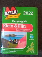 ACSI Campinggids Klein & Fijn Kamperen 2022, ACSI, Europa, Ophalen of Verzenden, Campinggids