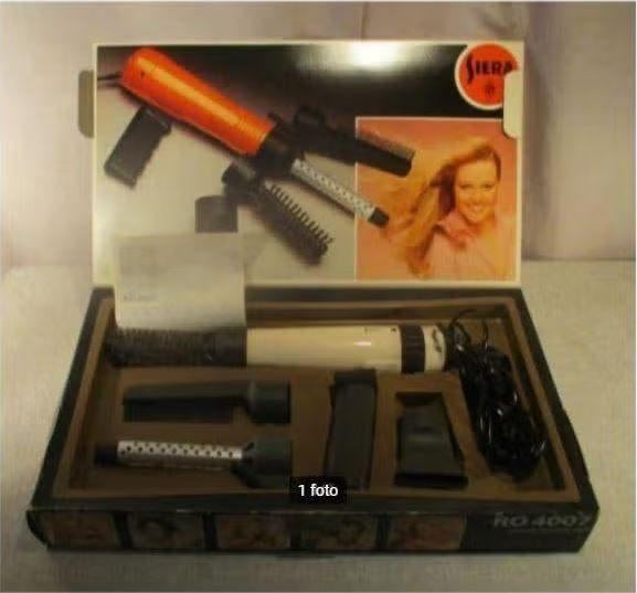 Prima Retro Set met fohn en krultang - Siera, Ophalen of Verzenden, Persoonlijke verzorging