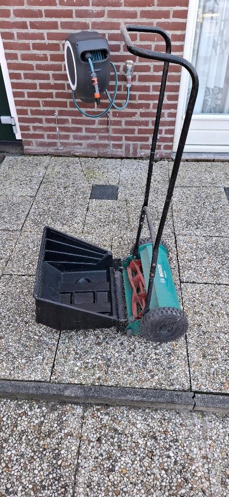 Grasmaaier AHM 38 G, Ophalen, Handgrasmaaier, Zo goed als nieuw, Opvangbak