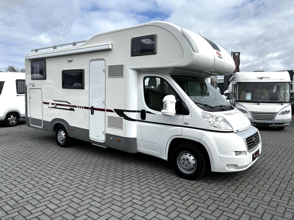 Adria Sport 660 DP Dwarsbed/2012/6 Zitplaatsen/Euro-4/7.4m, Alkoof, Fiat, 7 tot 8 meter, Bedrijf